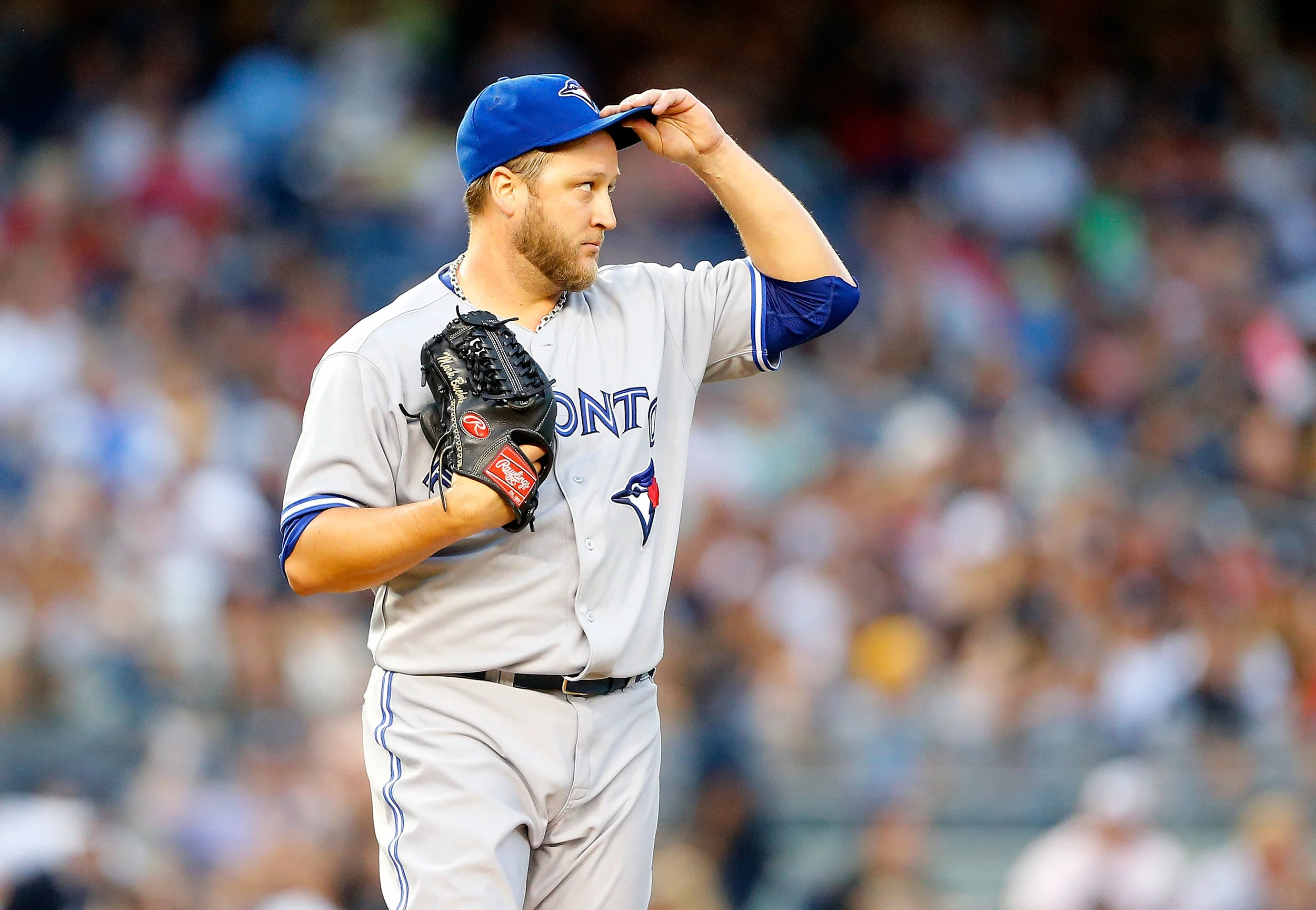 SECTION 108 IS GUILTY OF OVERLOOKING BUEHRLE. BUT HE'S NOT MAKING THAT MISTAKE AGAIN. (PHOTO:&nbsp;JIM MCISAAC/GETTY IMAGES)