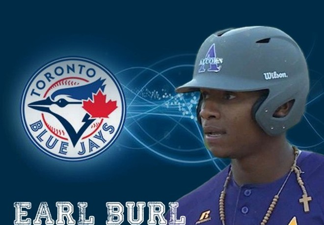 The Blue Jays drafted Earl Burl III in the 30th round.