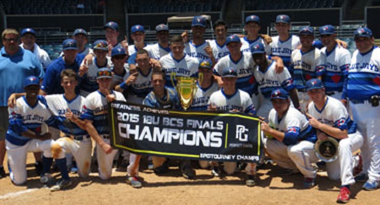The Ontariio Blue Jays became the first Canadian team to win the 18u Perfect Game BCS national championship with a 4-2 win over Next Level of Tallahassee, Fla. in Fort Myers.