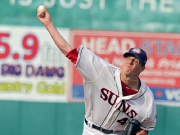 RHPs Nick Pivetta (Victoria, BC) and Andrew Cooper (Belle River, Ont.) combined for 20 of their team’s 87 wins – 23% of class-A Hagerstown Suns. 