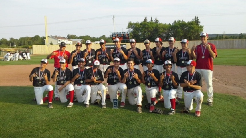 Three fingers up for the Okotoks Dawgs who won the Alberta bantam championship and will advance to the nationals ... just like the peewee and the midgets, while the college Dawgs won their WMBL opener.