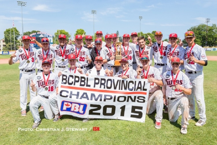 The North Shore Twins, coached by John Haar, won the BC Premier League Final 4 and earned a trip to the nationals in Sherbrooke, Que. Photo: Christian J. Stewart. 