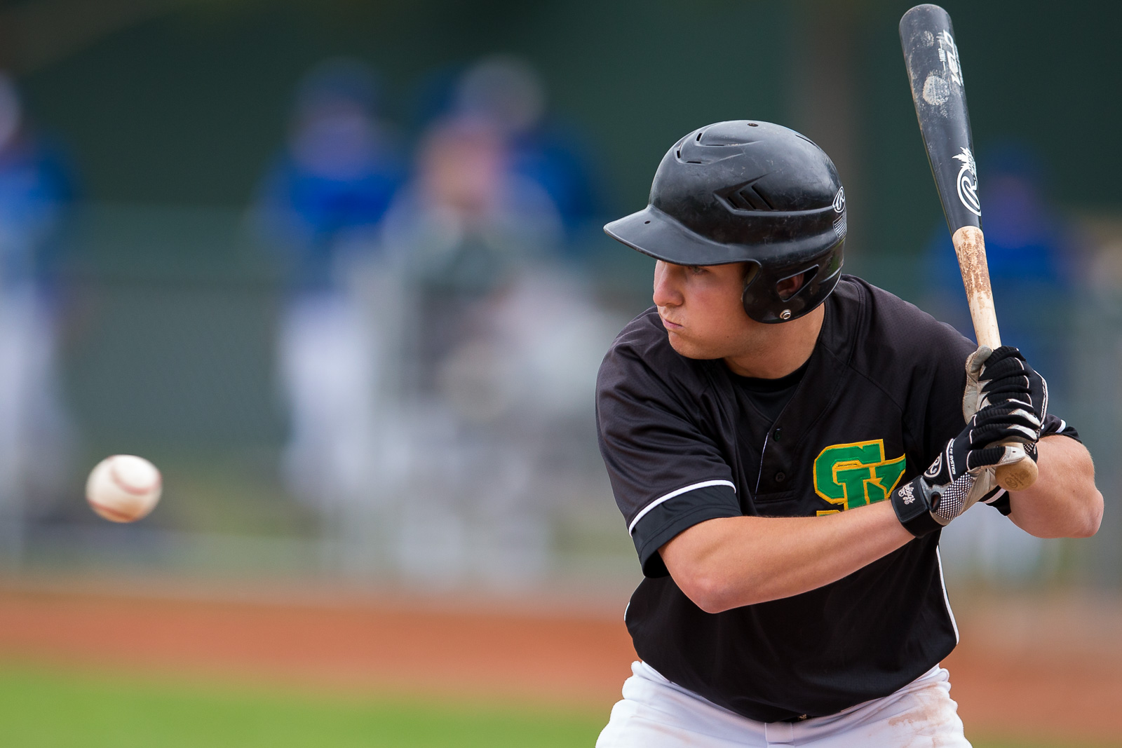 Saskatchewan’s Jordan Malainey was 3-for-3 with three RBIs in a win over Newfoundland to remain undefeated at 3-0. Photo: Just Sports Photography.