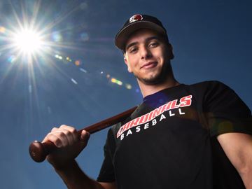 Paul Neophytou, an Ontario Blue Jays grad, is off to Concordia University in Ann Arbour after an injury sidelined him, Photo: Nick Iwanyshyn, Aurora Banner.