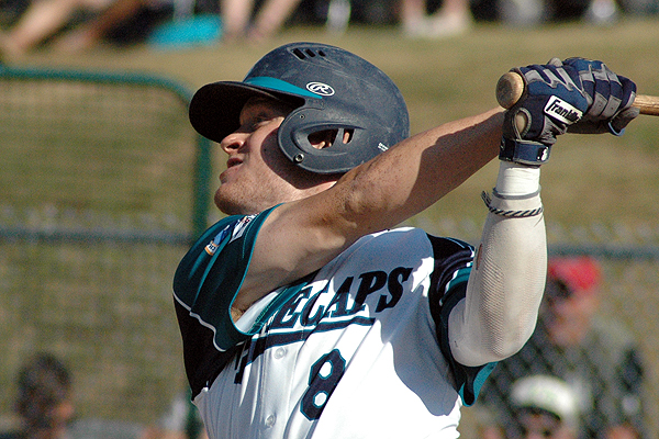 OF Toby Handley (Whitby, Ont.) earned a berth on the Cape Cod League all-star team. Photo: Sean Walsh/Capecod.com Sports.