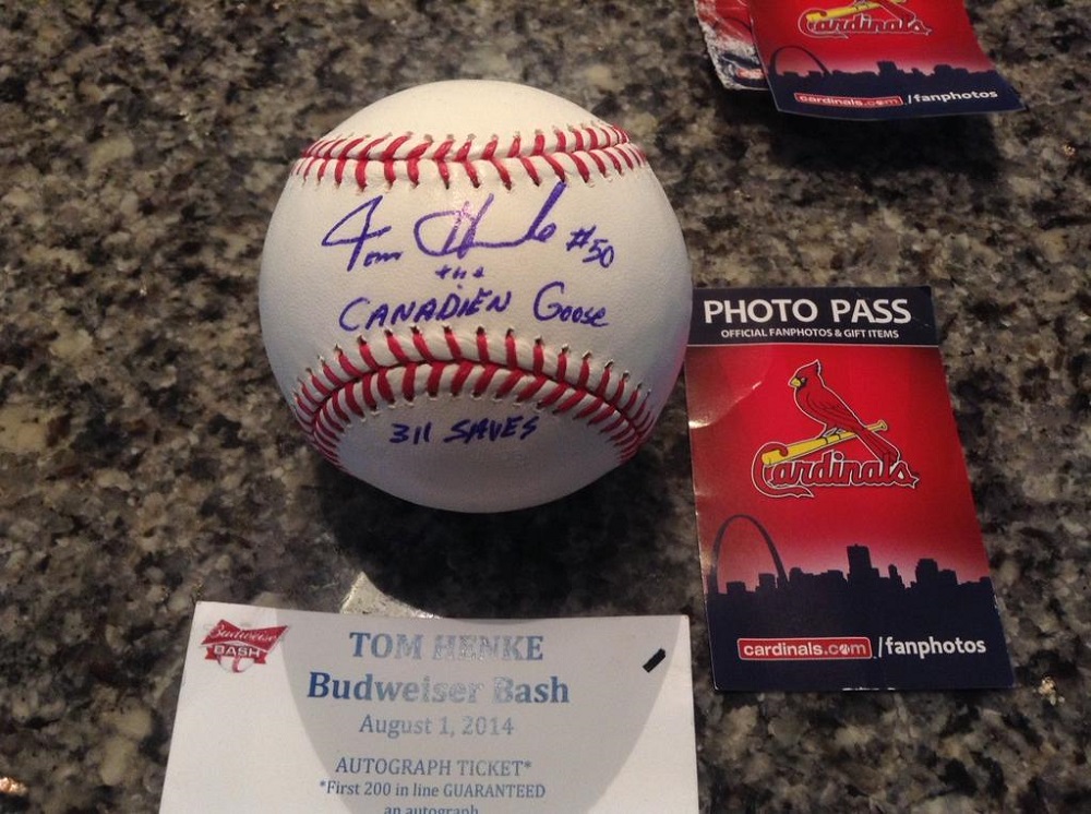 Who recalls Tom Henke being nicknamed as The Canadian Goose ... a take off on Hall of Fame RP Goose Gossage?