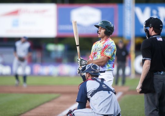 Brett Siddall is carrying on a family traditon at class-A. Photo: Austin Danforth. Free Press.