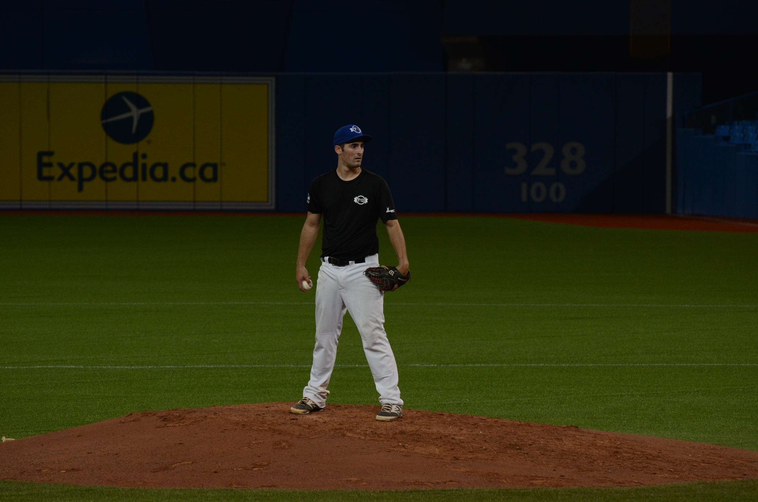 Ontario Black starting pitcher Mitchell Clark (Windsor, Ont.) of the Windsor Selects. Photo Credit: Jonathan Soveta