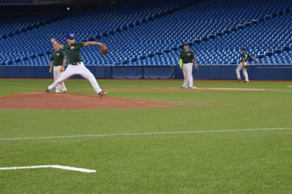 Garner Spoljaric getting into the family business