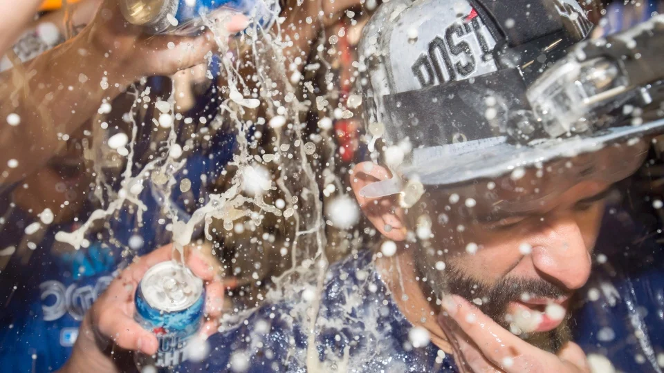 Emotion took over at Jays celebration