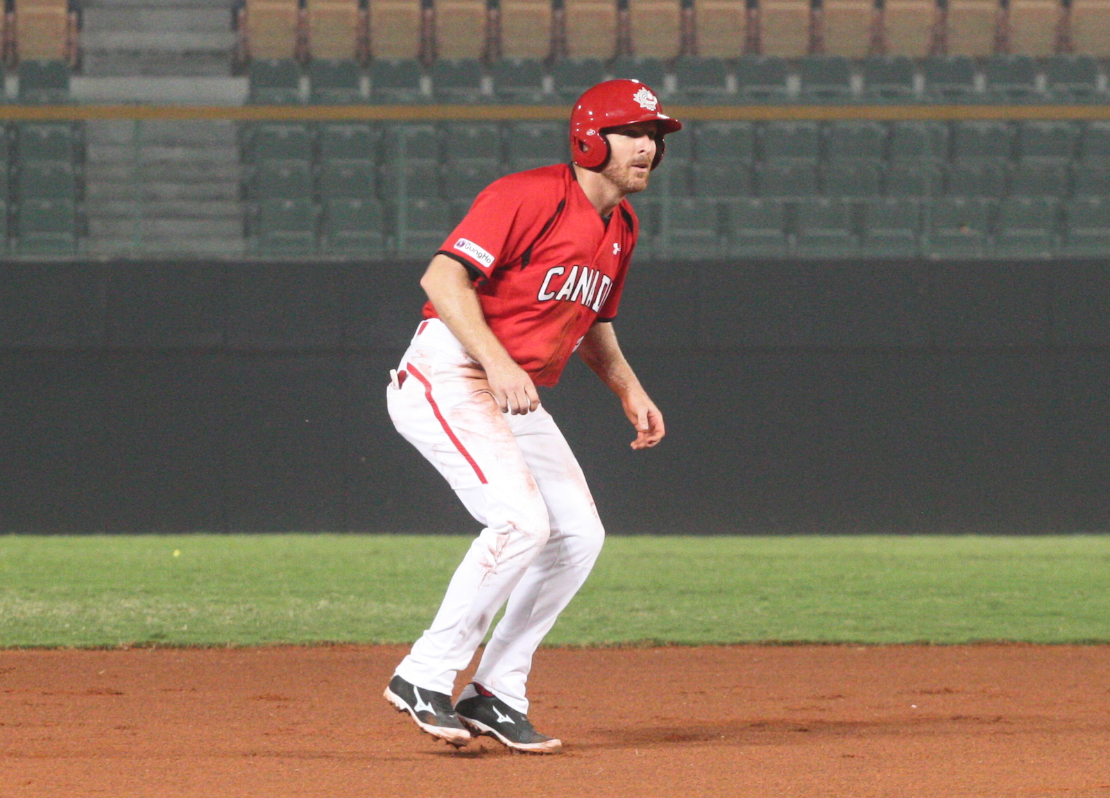 Peter Orr continued his hot hitting in a 5-5 Canada tie with Venezuela leading into the first Premier 12 tourney. Photo: Adam Morissette.