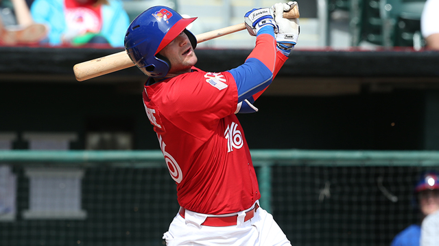 Matt Hague hit .338 for triple-A Buffao.