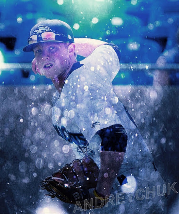 INF Griffin Andreychuk of the Seattle Redhawks earned Second Team honours on the annual Canadian Baseball Network All-Canadian Team. Photo: Christian J. Stewart, ISN.