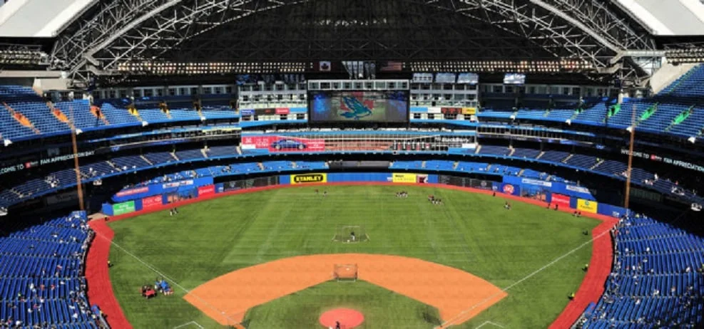 Work will soon begin on the Rogers Centre to build an all-dirt base paths and get rid of the dirt cut outs.