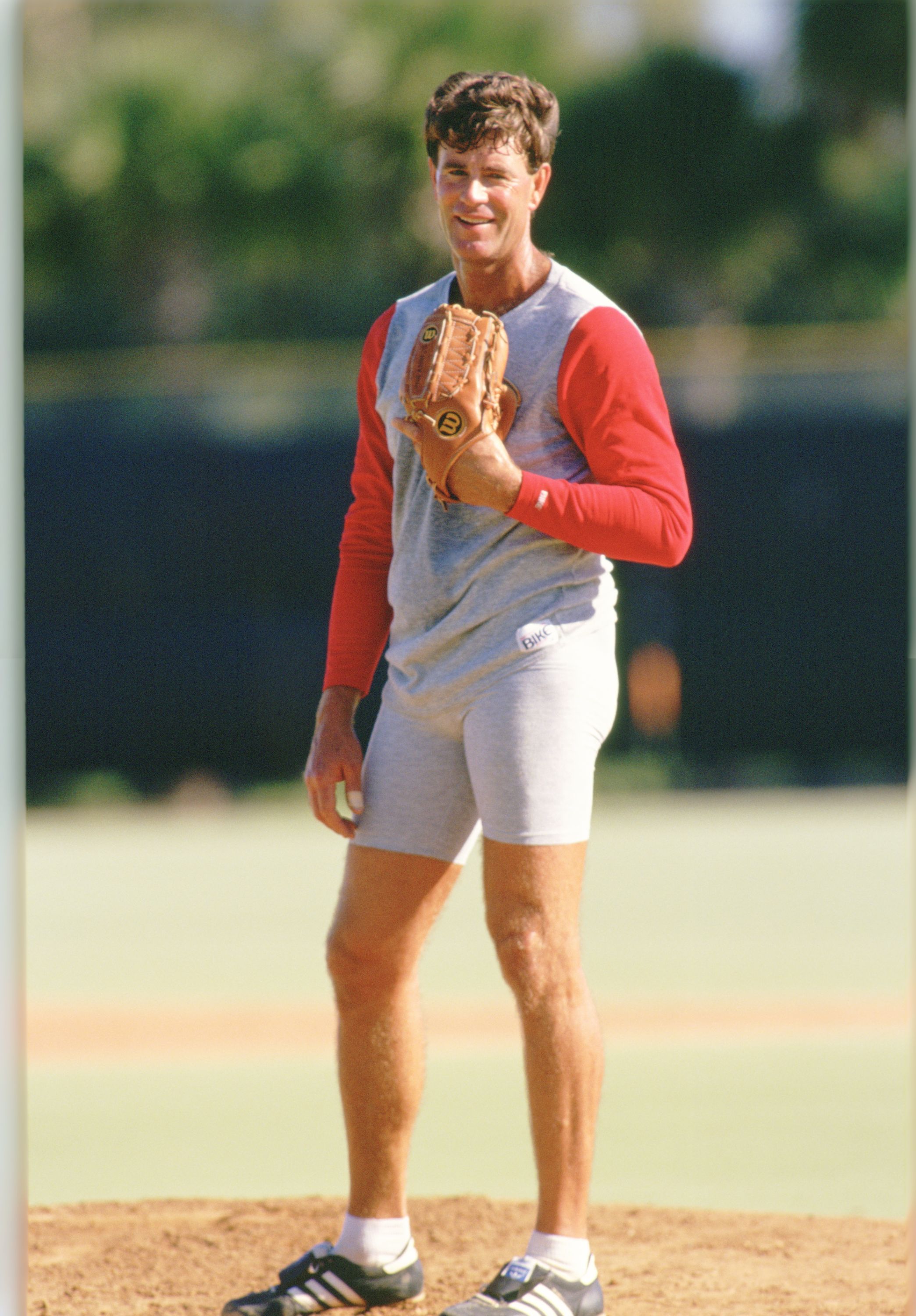 A year after being elected to the Hall of Fame in Cooperstown, Baltimore Orioles great Jim Palmer attempted a comeback, accepting an invite to camp with the Montreal Expos and scheduling a bullpen session in Miami in fron tof Pat Gillcik and Cito Gaston in Miami. It was only 25 years ago. 