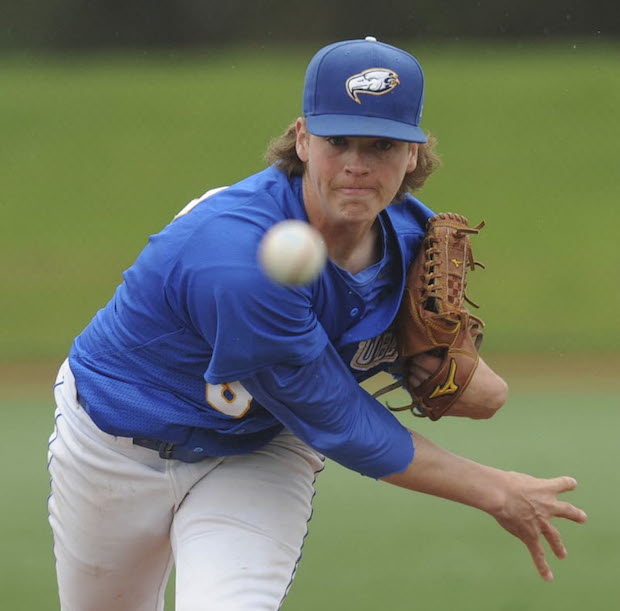 The UBC Thunderbirds begin their annual California spring trip Friday a in Santa Barbara against the Westmont Warriors, led by Tyler Gillies (London, Ont.), Alex Webb (Surrey, BC) and Curtis Taylor (Coquitlam, BC) above.