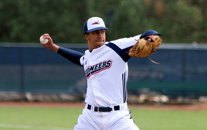 RHP Phillipe Graham (St. Chrysostome, Que.) pitched a no hitter in a 1-0 MidAmerica Nazarene Pioneers win.