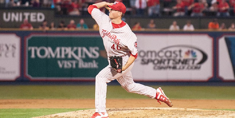 RHP Nick Pivetta (Victoria, BC) was acquired by the Philadelphia Phillies and sent to double-A Reading after Jonathan Paplebon was sent to the Washington Nationals. 
