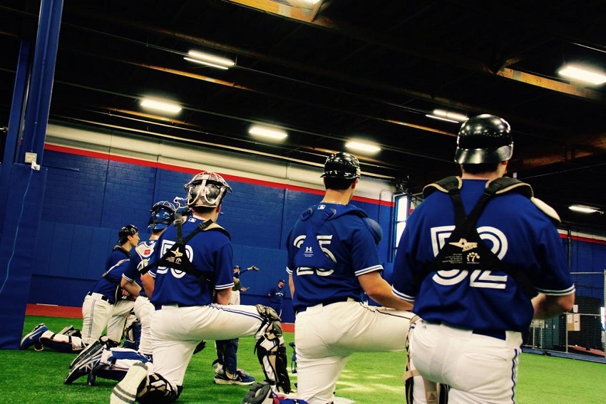 Ontario Blue Jays work out ... Photo: Tyler KKing. 