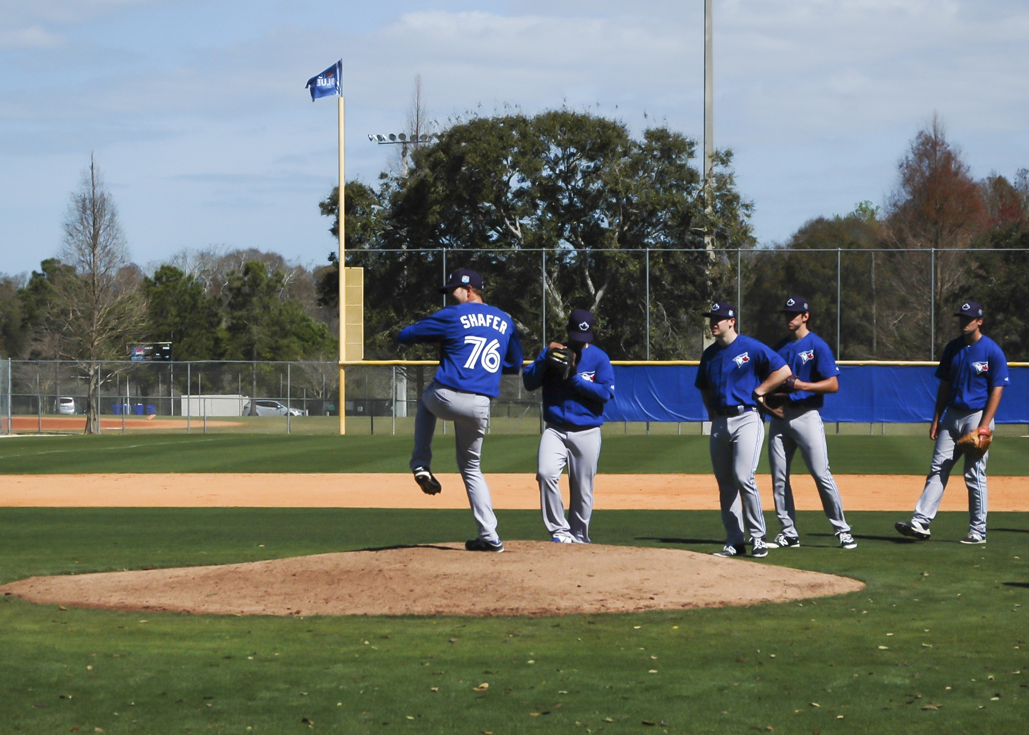 Converted outfielder Shafer has a lot to learn on the mound
