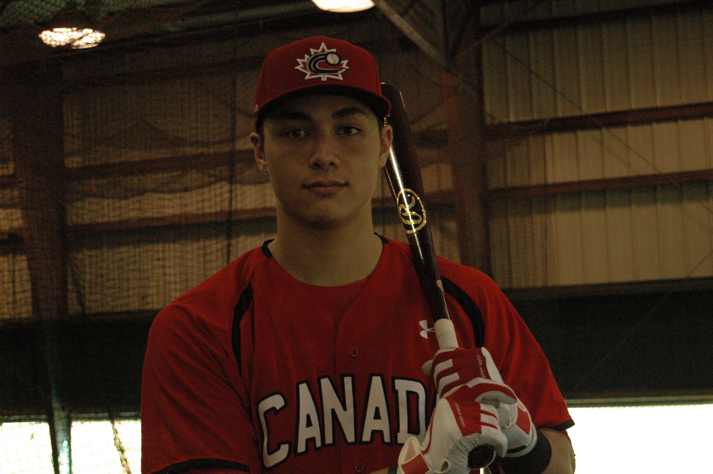 Andrew Yerzy poses for a photograph as he trains with the Canadian Junior National Team. Photo: Adam Kirshenblatt