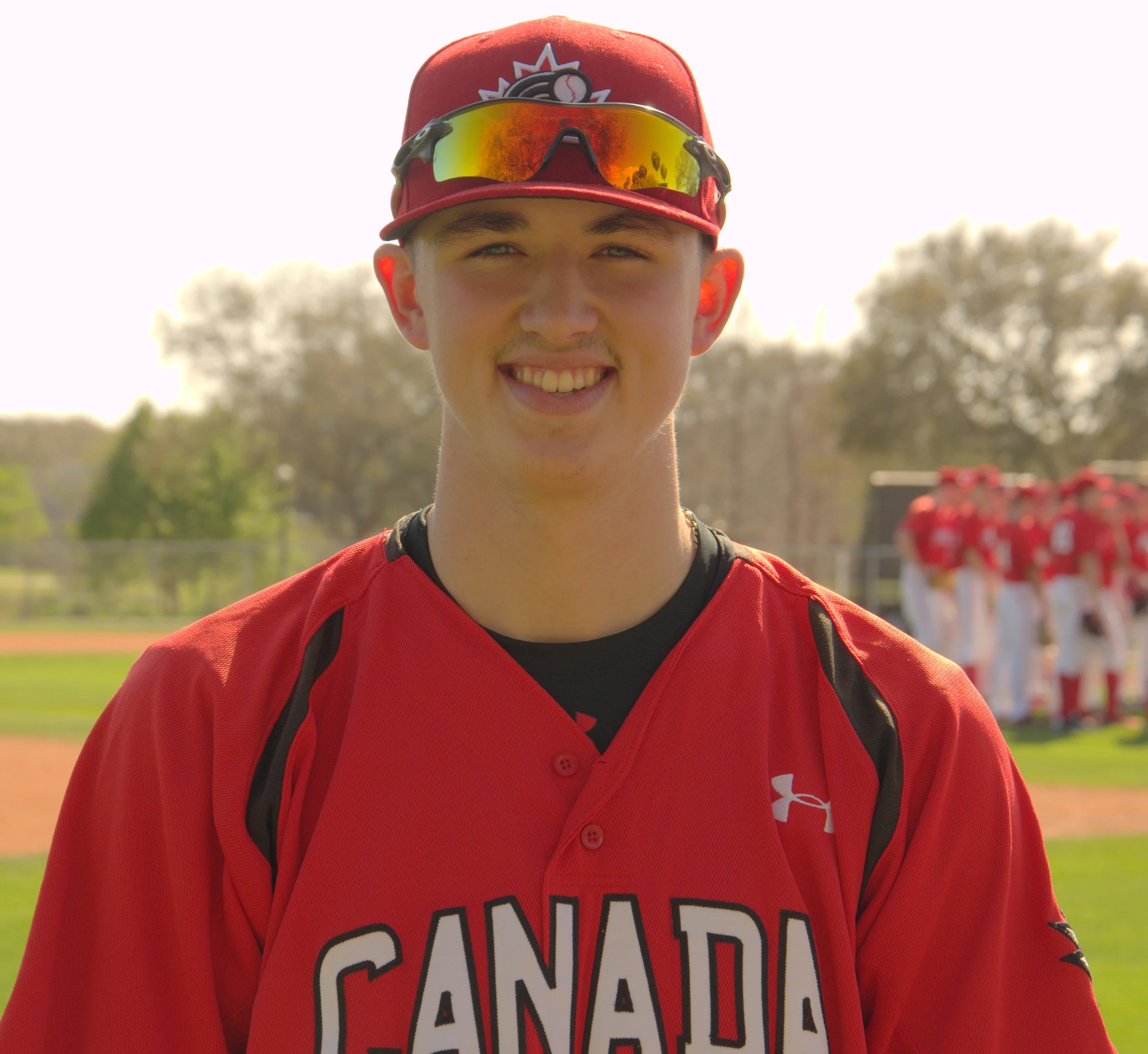 Tyler Duncan is feeling the baseball love