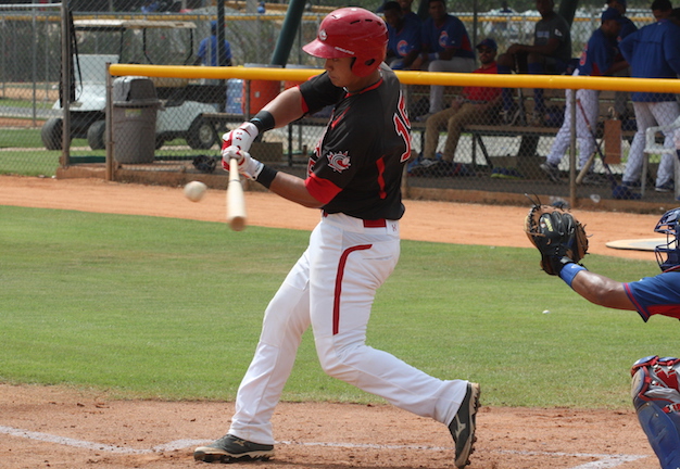 Andrew Yerzy (Toronto, Ont.) had a pair of hits as the Canadian Junior National Team lost to the Houston Astros extended spring team.