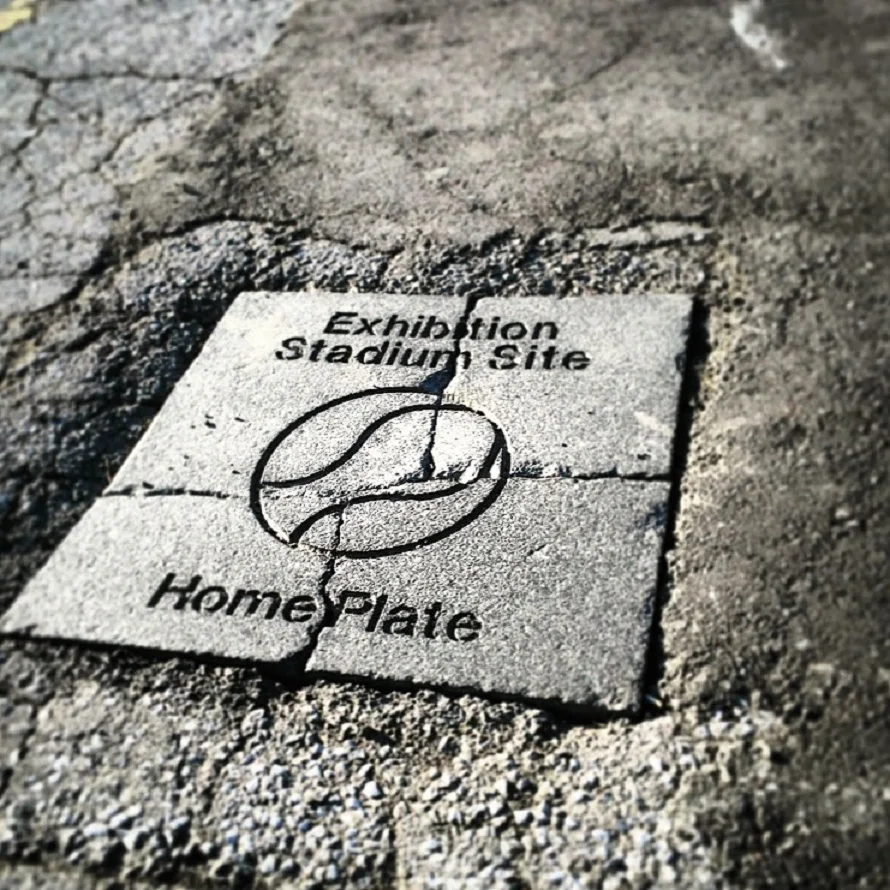 Don't forget Ex, as Sinatra sang 'There used to be a ballpark right here'  