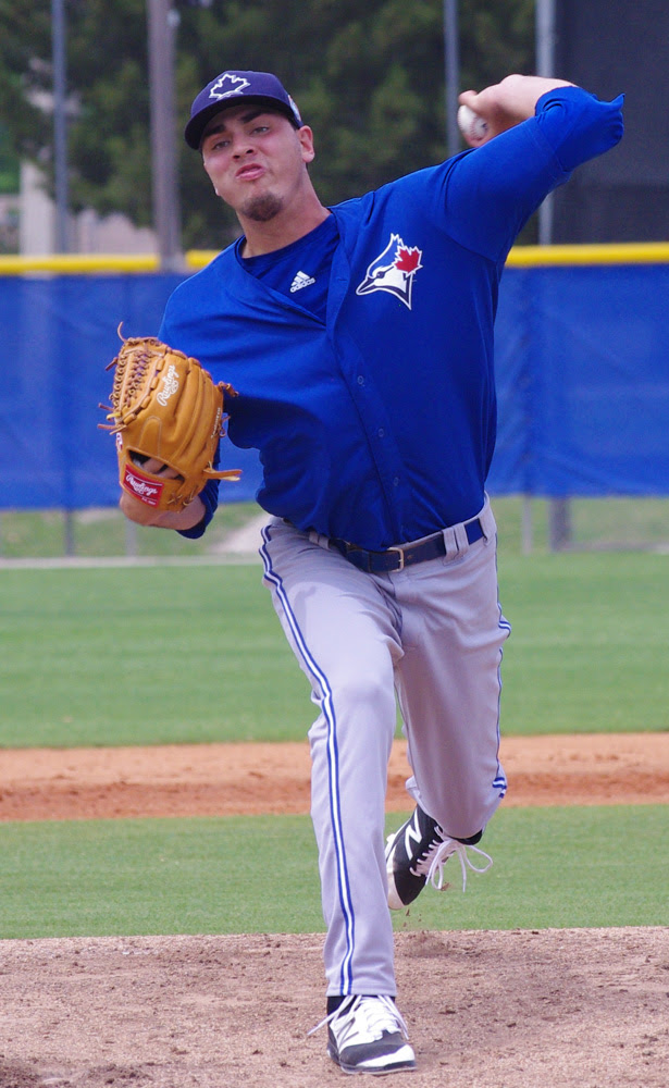 Tayler Saucedo threw six scoreless, allowing two hits and one walk while three strikeouts for class-A Lansing. Photo: Jay Blue.