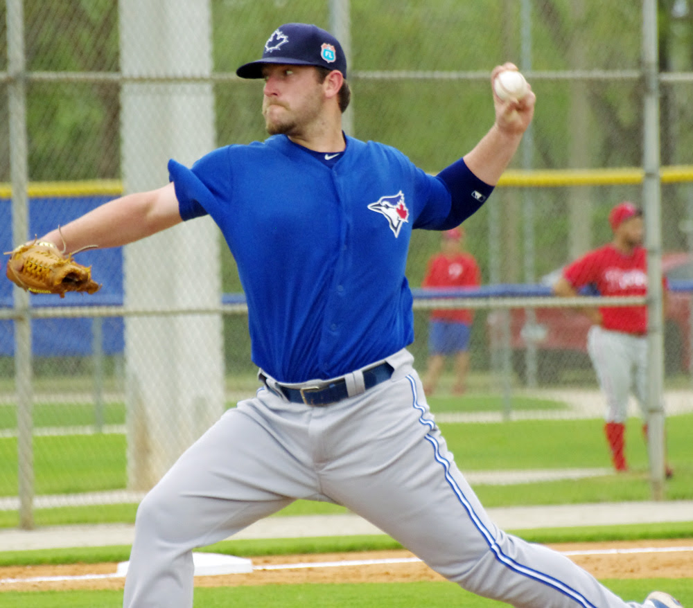 LHP John Anderson took the loss despite pitching seven innings allowing three runs on six hits without walking a man and striking out six in a double-A New Hampshire loss. Photo: Jay Blue.