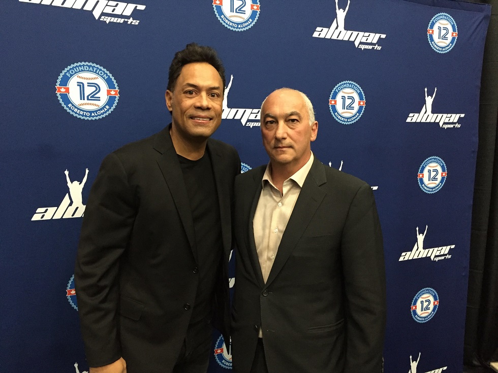 Hall of Famer Robbie Alomar will be running his baseball academy out of Tony Caputo's Out of the Park Sports in Scarborough. Photo: Steve Tyas. 