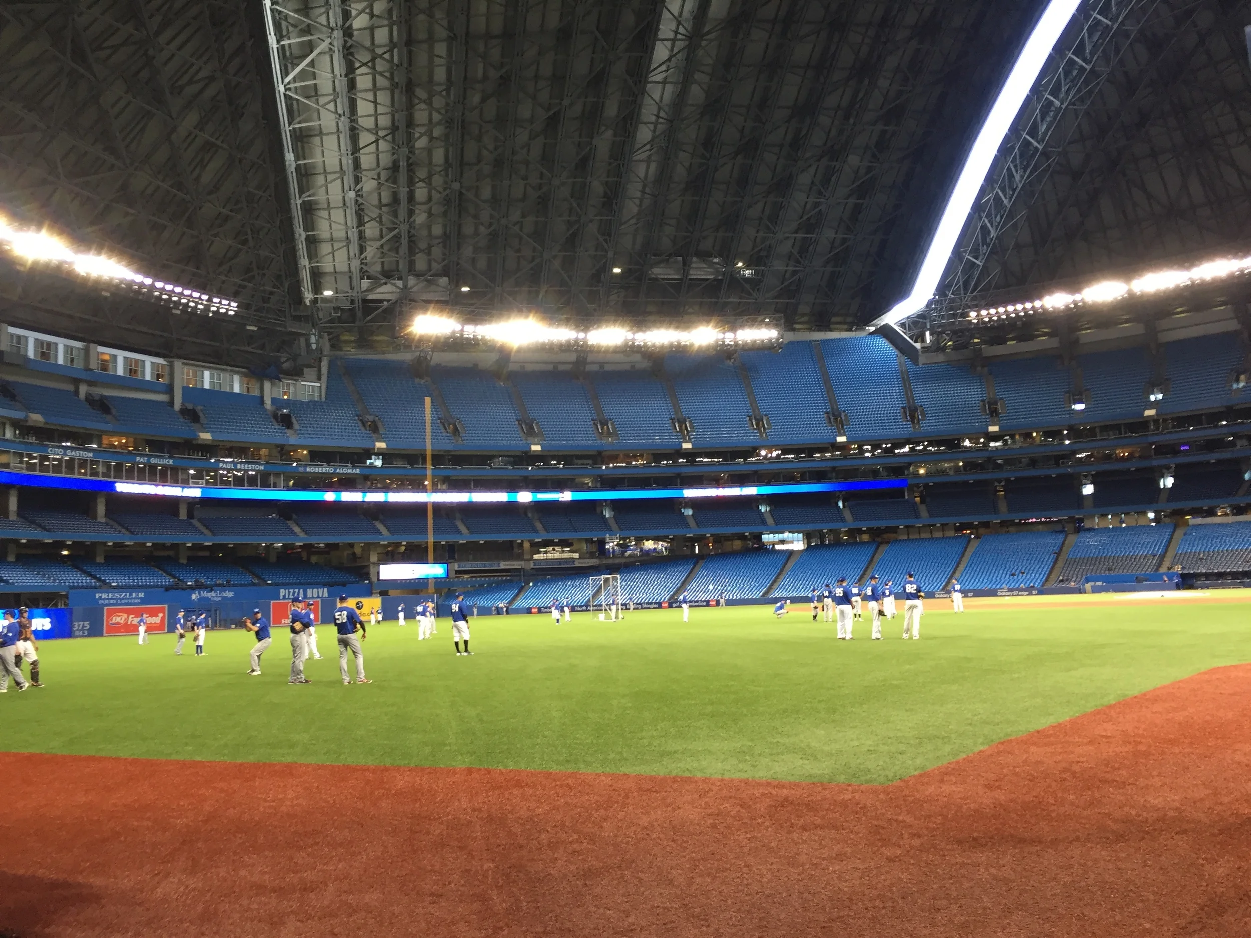 Blue Jays grounds crew still learning ins and outs of all-dirt infield