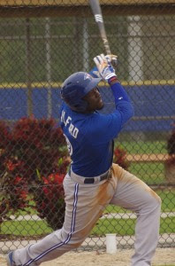Anthony Alford was 3-for-5 as class-A Dunedin edged Bradenton. Photo: Jay Blue. 