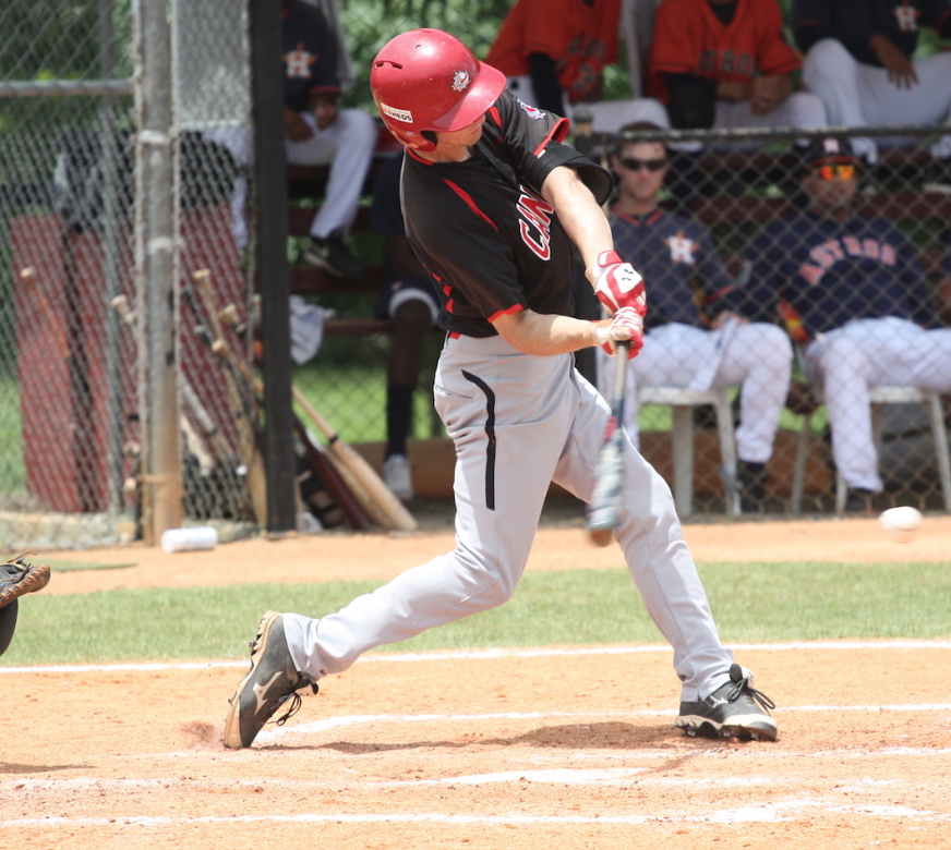 Hall, Naylor each have two hits in loss to Astros