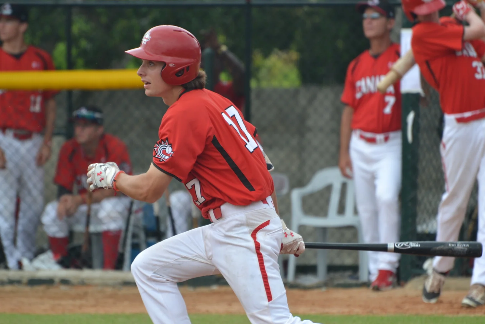 Reds drop Juniors, Julien doubles