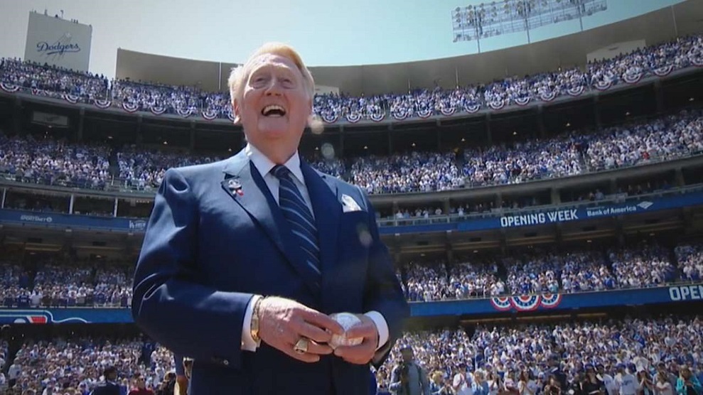R.I.P. Vin Scully -- Elliott: Three Vin Scully stories on his