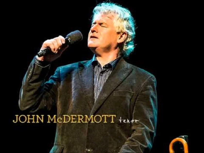 John McDermott can belt out an anthem or anything else