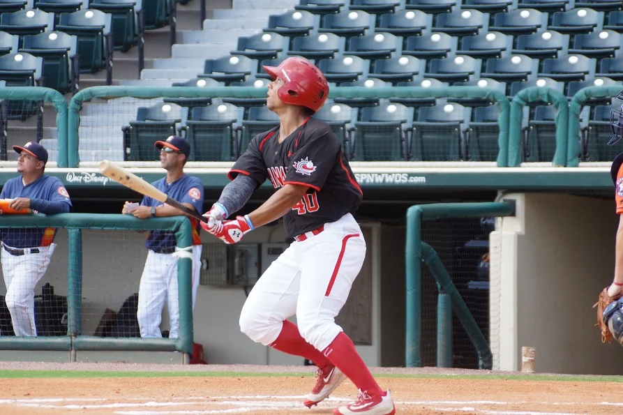 Keyes homers, triple, double for Naylor in one-run loss to Astros