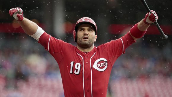 Reds 1B Joey Votto (Etobicoke, Ont.) led the NL in on-base average after a slow start is No. 1 on our most influential list of Canadians in baseball in 2016.