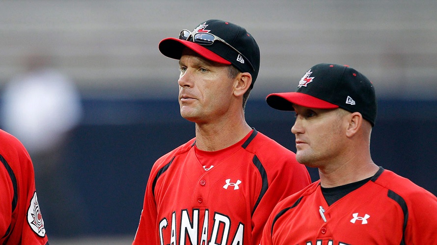 Greg Hamilton, left, with Stubby Clapp.