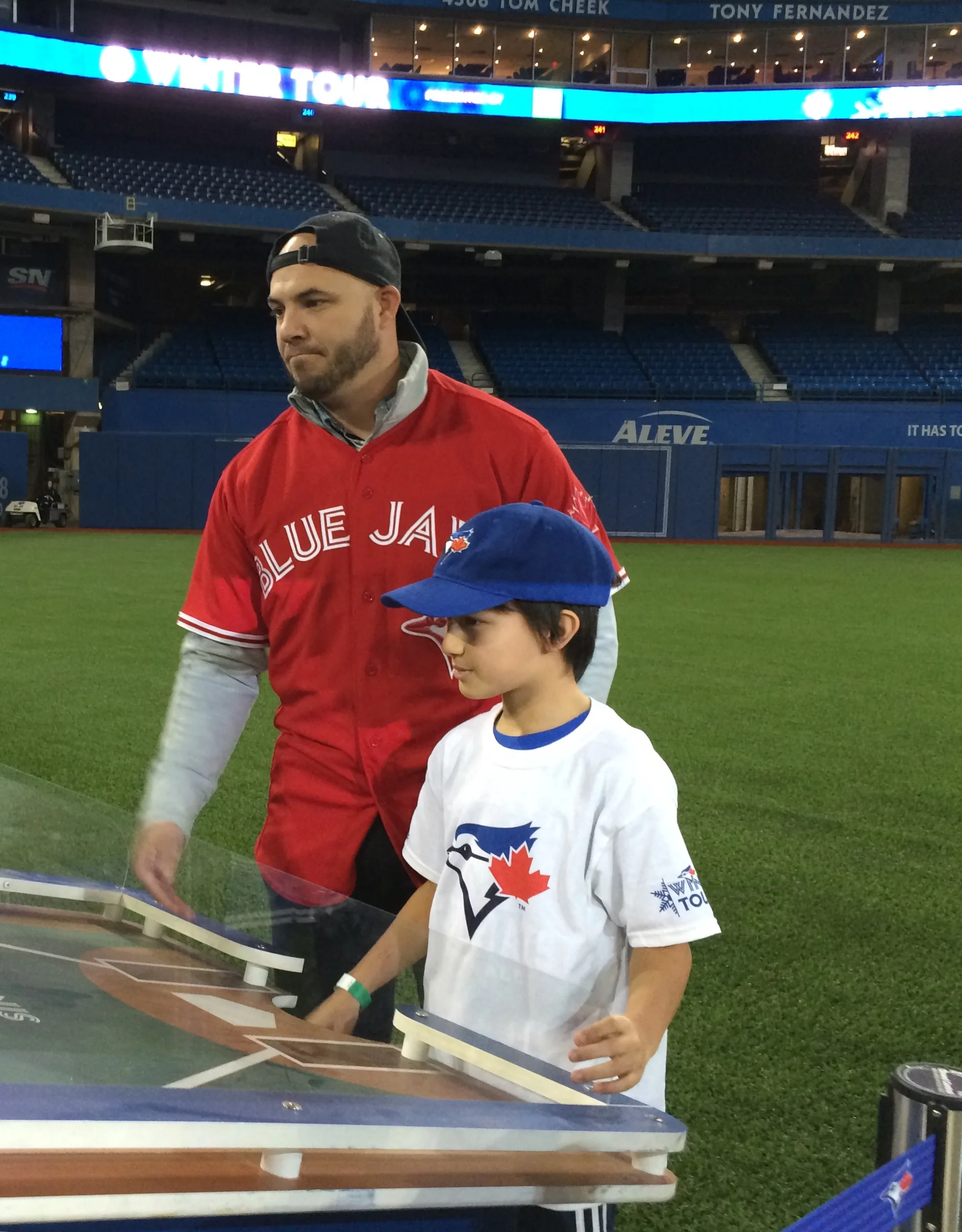 ICYMI: Steve Pearce was excited to wear Blue Jays blue ... er red