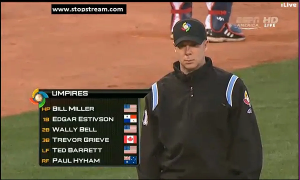 One Canuck headed to WBC final: ump Trevor Grieve