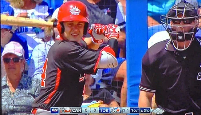TV star Stovman has two hits against Blue Jays