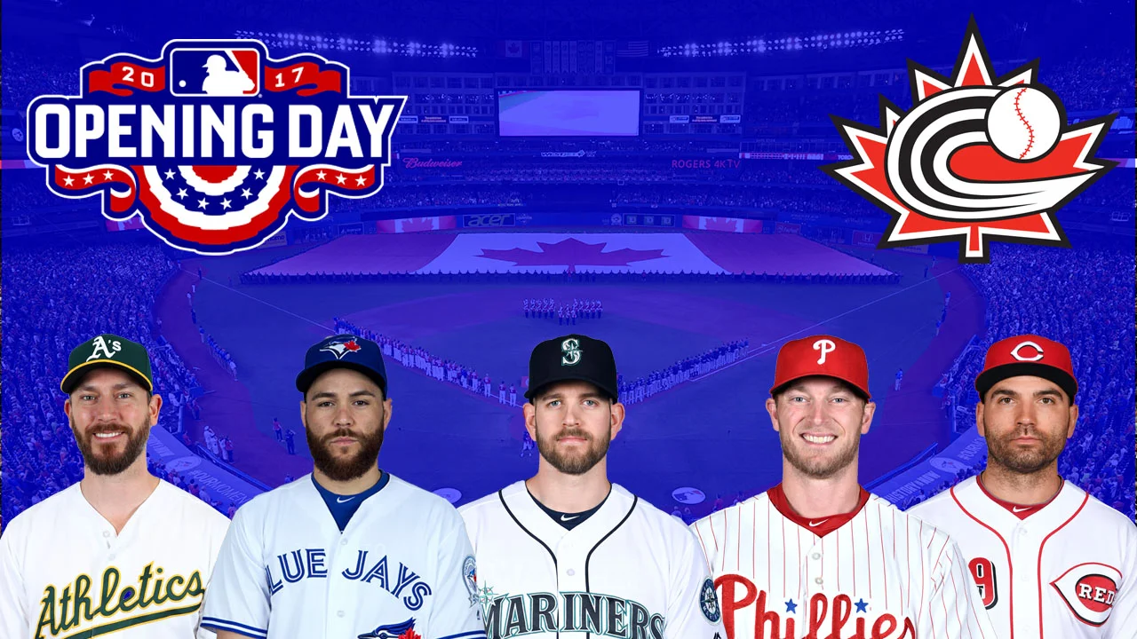 Five Canadians on MLB Opening Day rosters