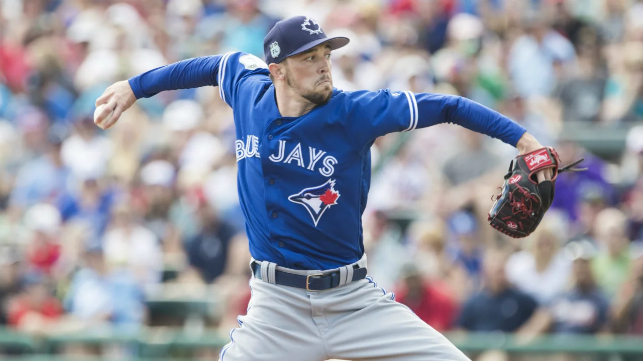 Albright's Lawrence is all right, joins Jays bullpen