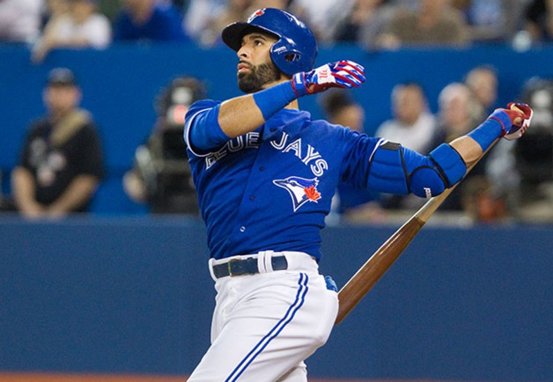 Bautista joins exclusive group with 1,000th hit as Blue Jay