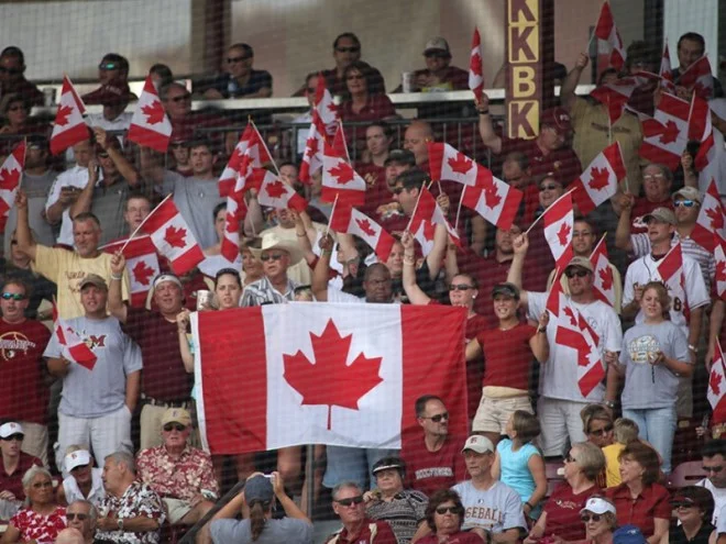 O Canada hits high notes at FSU's Howser Stadium