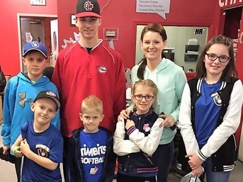 Adam Hall pays it forward with help from GLC, Home Run Sports