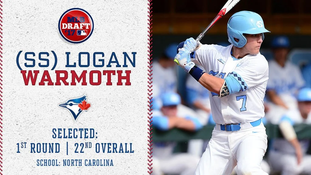 Jays select Warmoth and Pearson with first-round picks