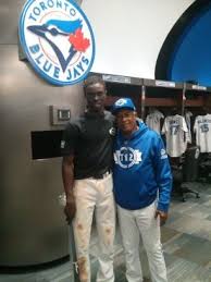 Senior and senior: Eric Senior, the TTournament 12 MVP along with Sandy Alomar, father of former Cleveland Indians star Sandy Allomar Jr. 